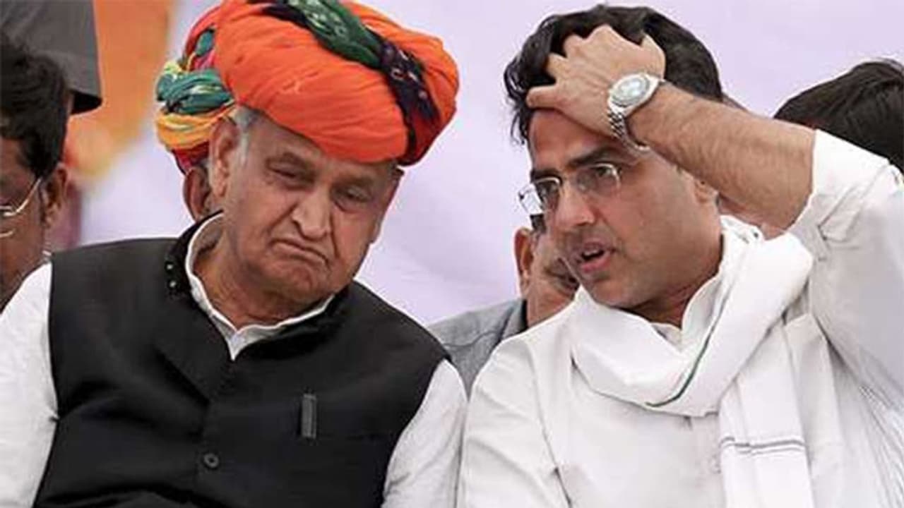 Sachin Pilot and Ashok Gehlot Sachin Pilot and Ashok Gehlot