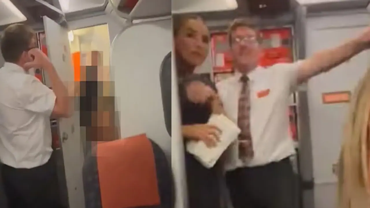 EasyJet flight Video EasyJet flight Video