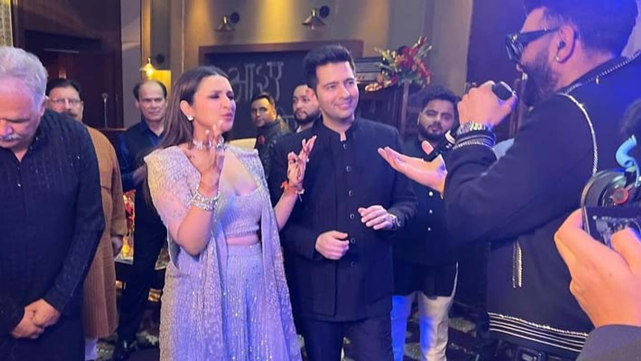 Parineeti Chopra Raghav Chadha Sangeet night