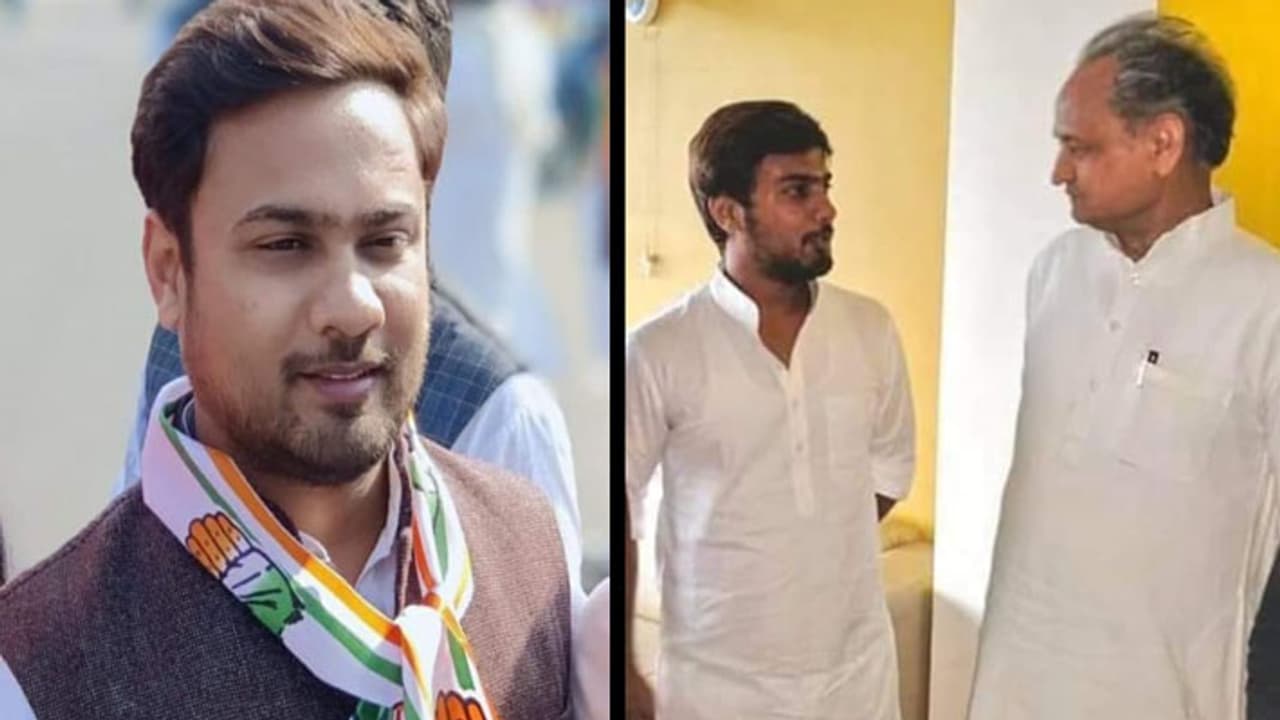 Son of Rajasthan Minister Mahesh Joshi Son of Rajasthan Minister Mahesh Joshi