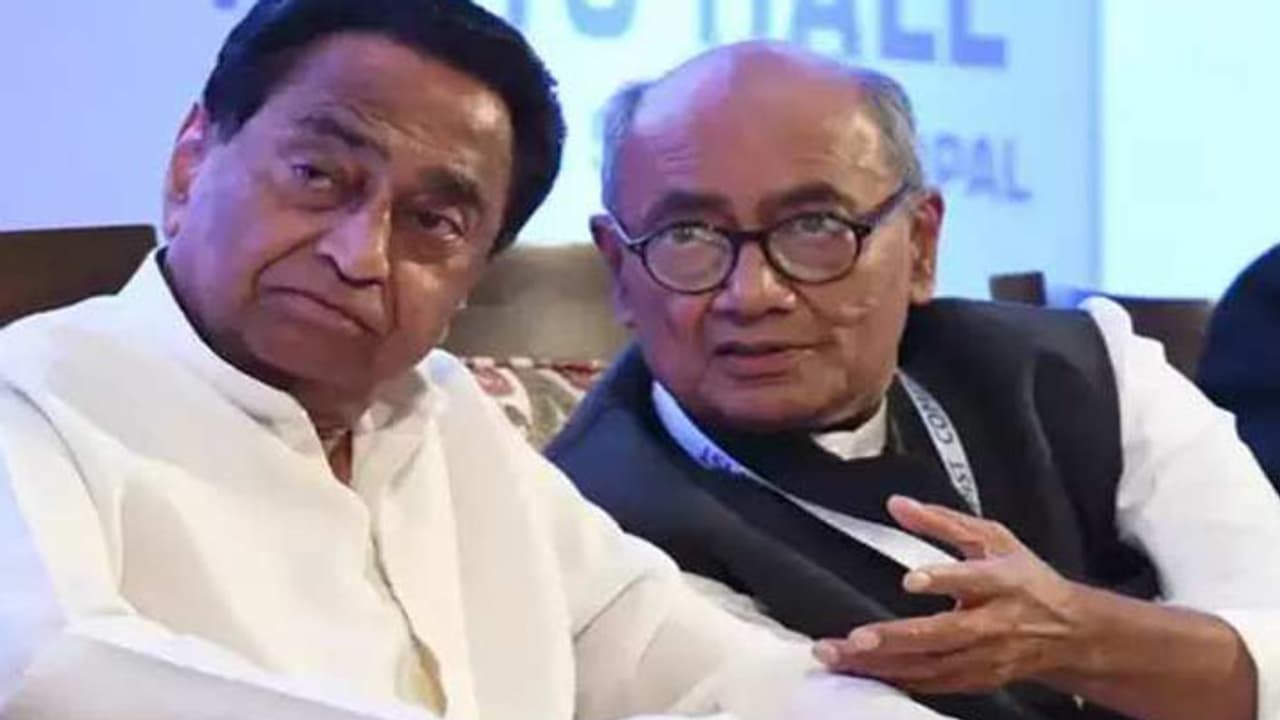 Kamal Nath and Digvijay Singh Kamal Nath and Digvijay Singh