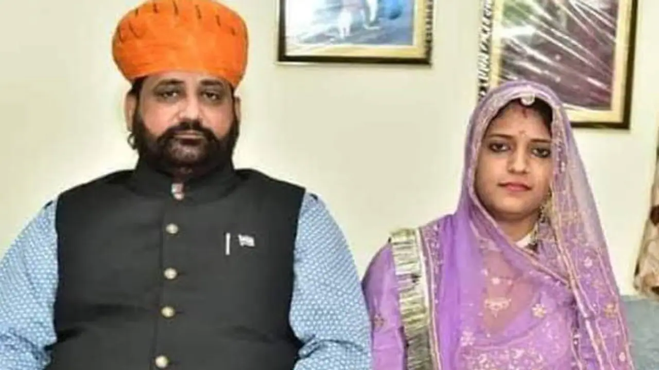Sukhdev Singh Gogamedi wife Sheela Shekhawat Sukhdev Singh Gogamedi wife Sheela Shekhawat