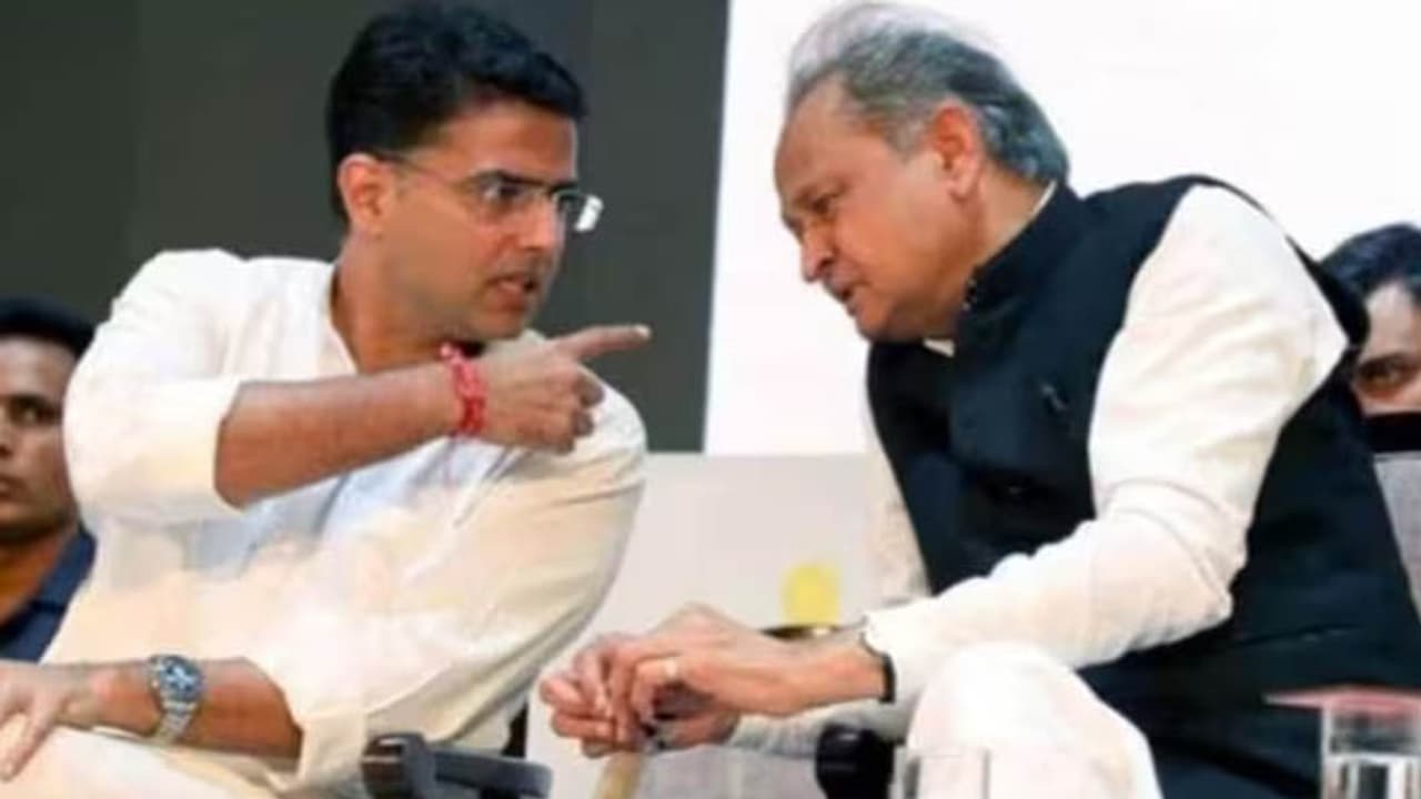 Sachin Pilot and Ashok Gehlot Sachin Pilot and Ashok Gehlot