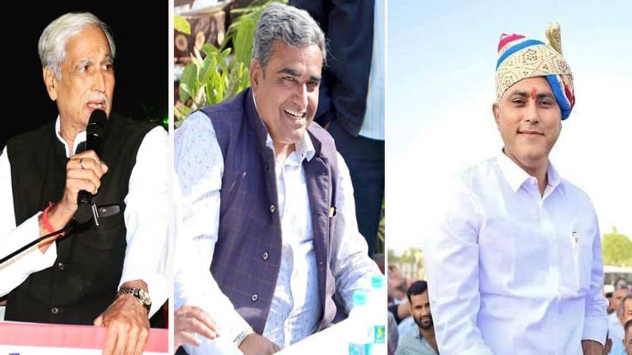 Rajasthan Many Congress leaders join BJP Rajasthan Many Congress leaders join BJP