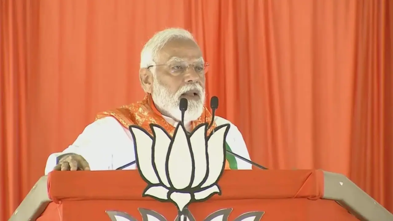 Narendra Modi in Telangana