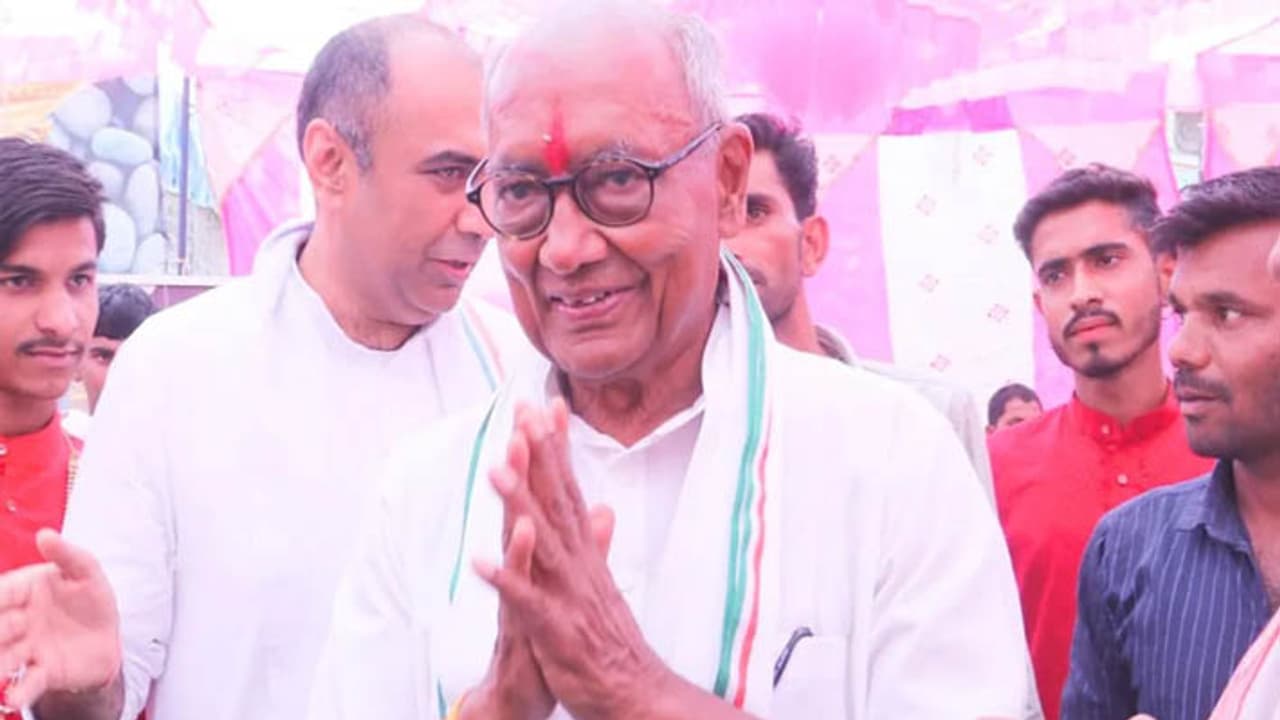 Digvijay Singh became emotional