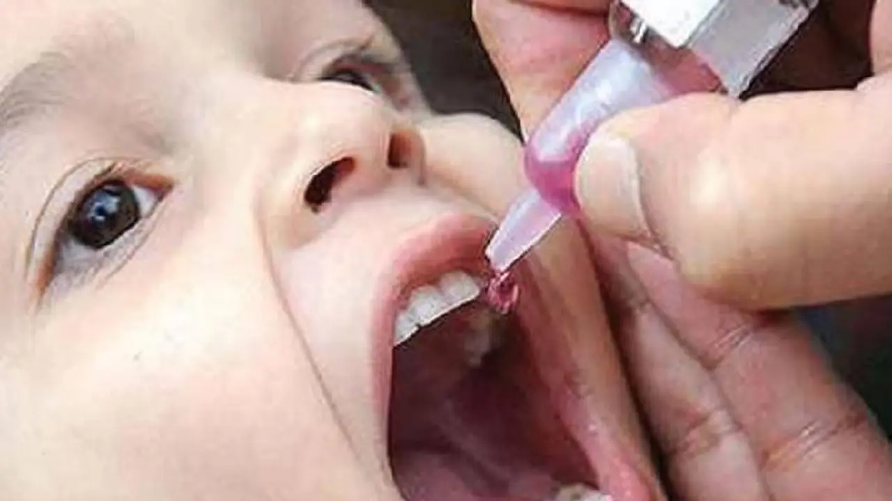 Polio patients in Pakistan