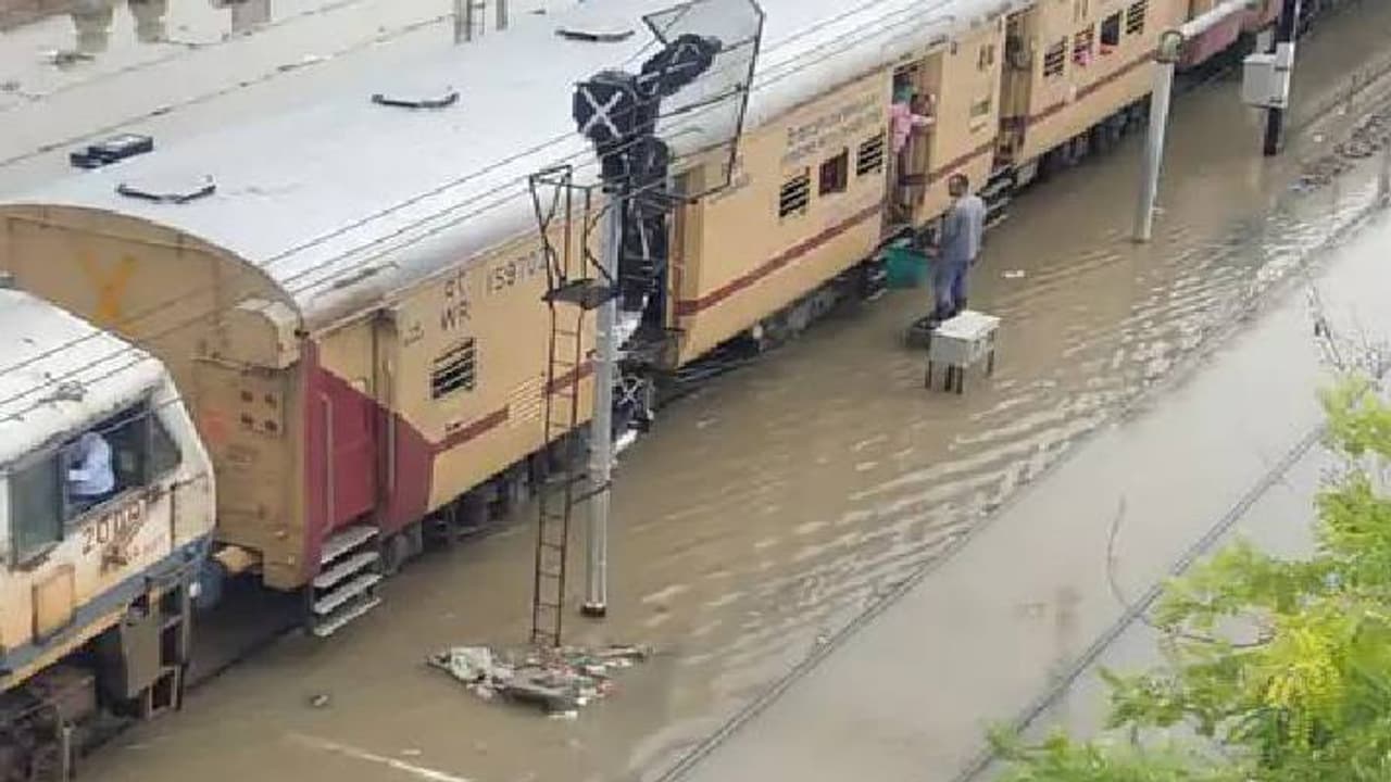 Heavy rain in Rajasthan Heavy rain in Rajasthan