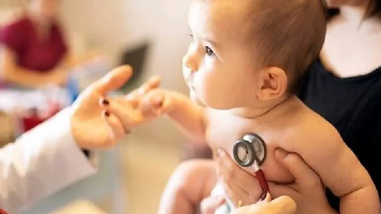 Newborn baby heart Newborn baby heart