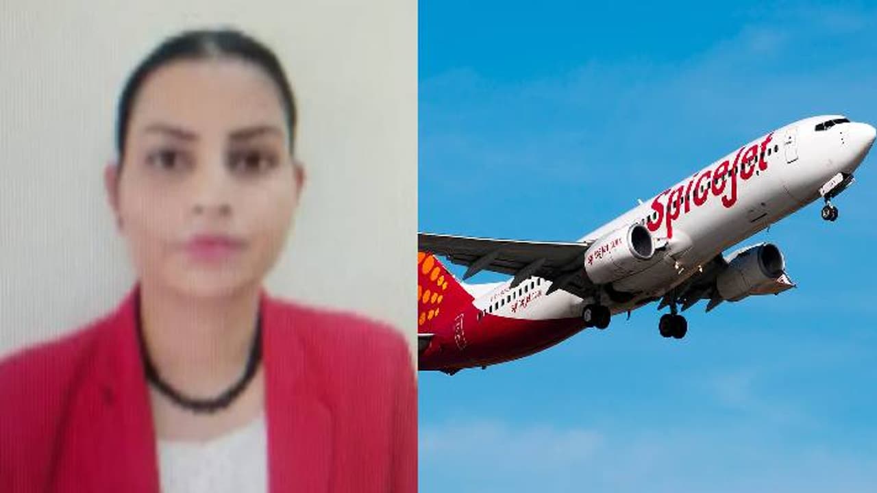 Spice jet crew member Spice jet crew member