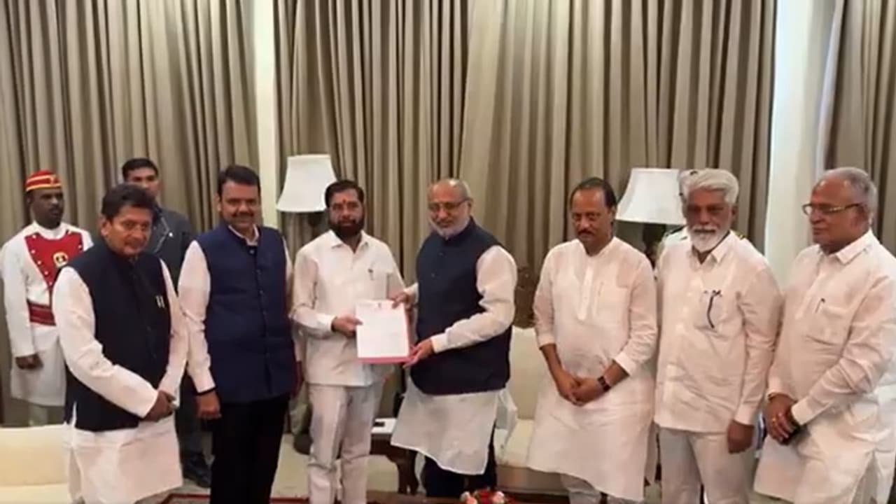 Eknath Shinde resigns Eknath Shinde resigns