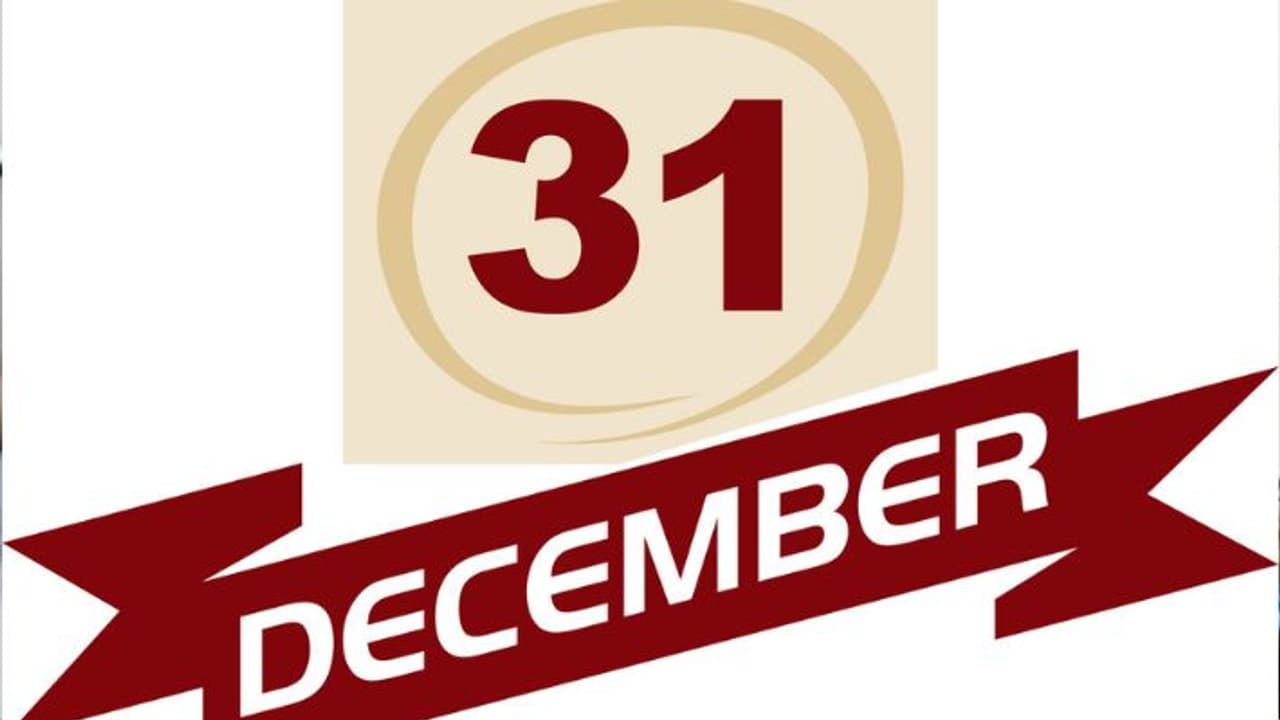calendar december 31