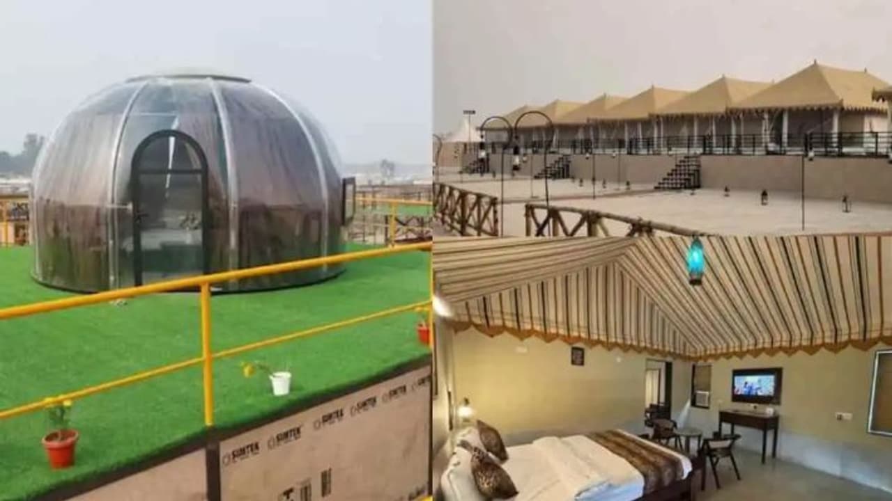  dome city prayagraj mahakumbh 2025