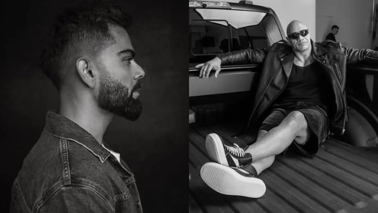 The rock virat kohli 