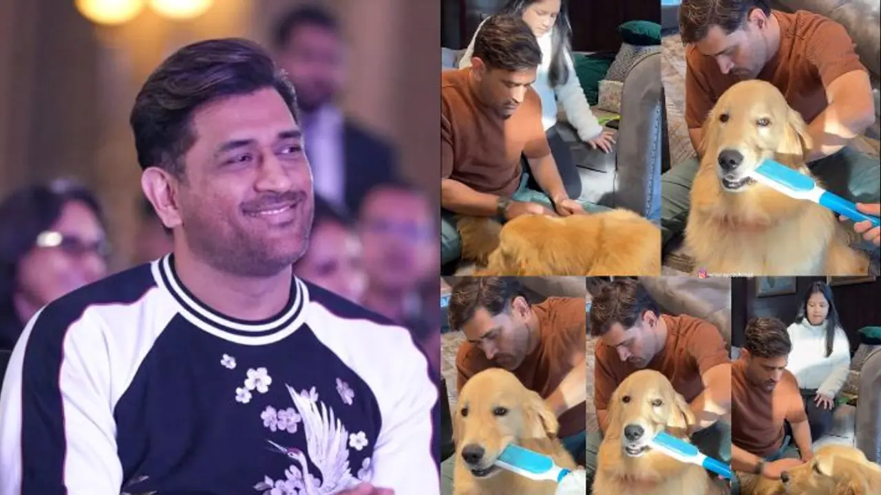 MS DHONI VIRAL VIDEO