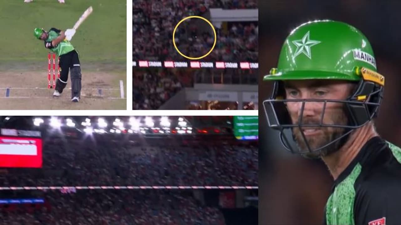 glenn maxwell 122m six glenn maxwell 122m six