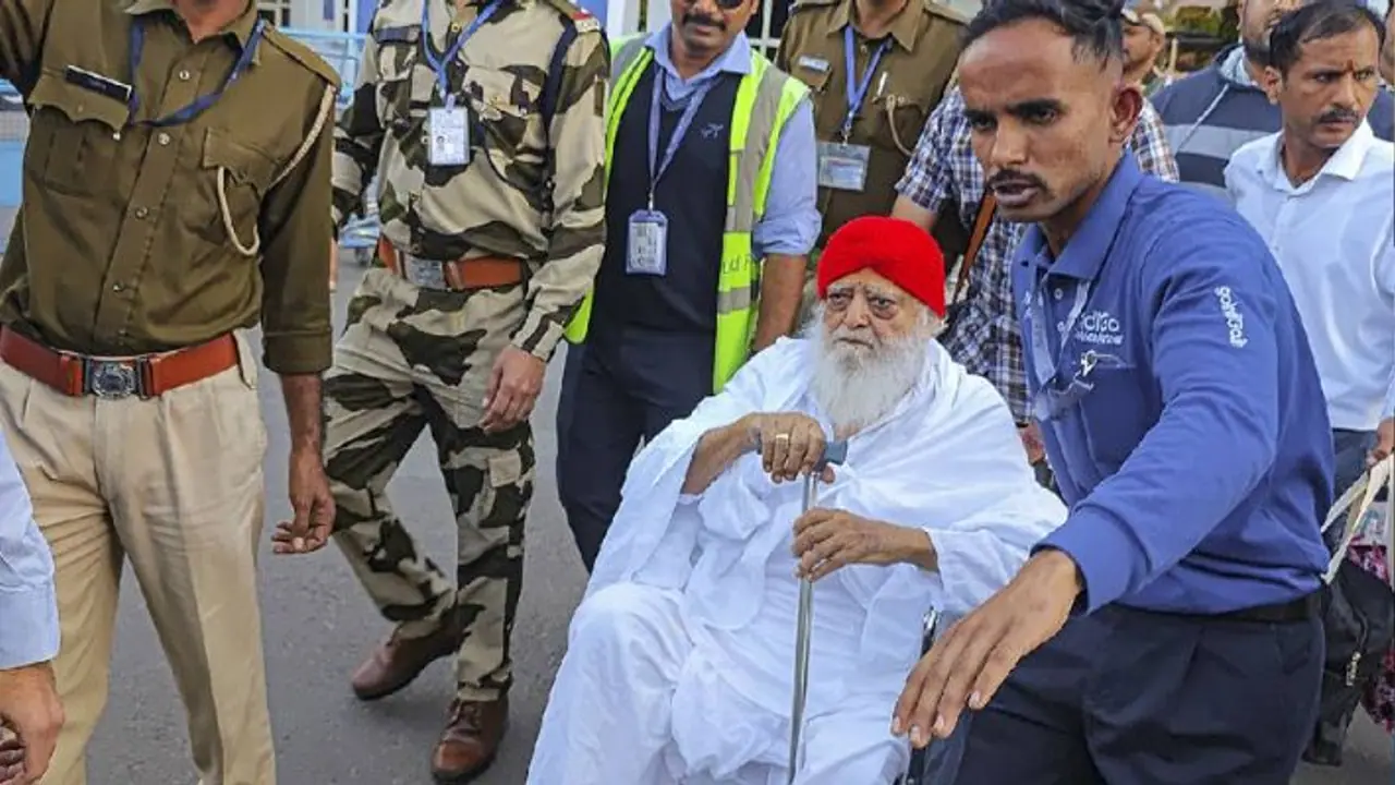 asaram gets interim bail j asaram gets interim bail j