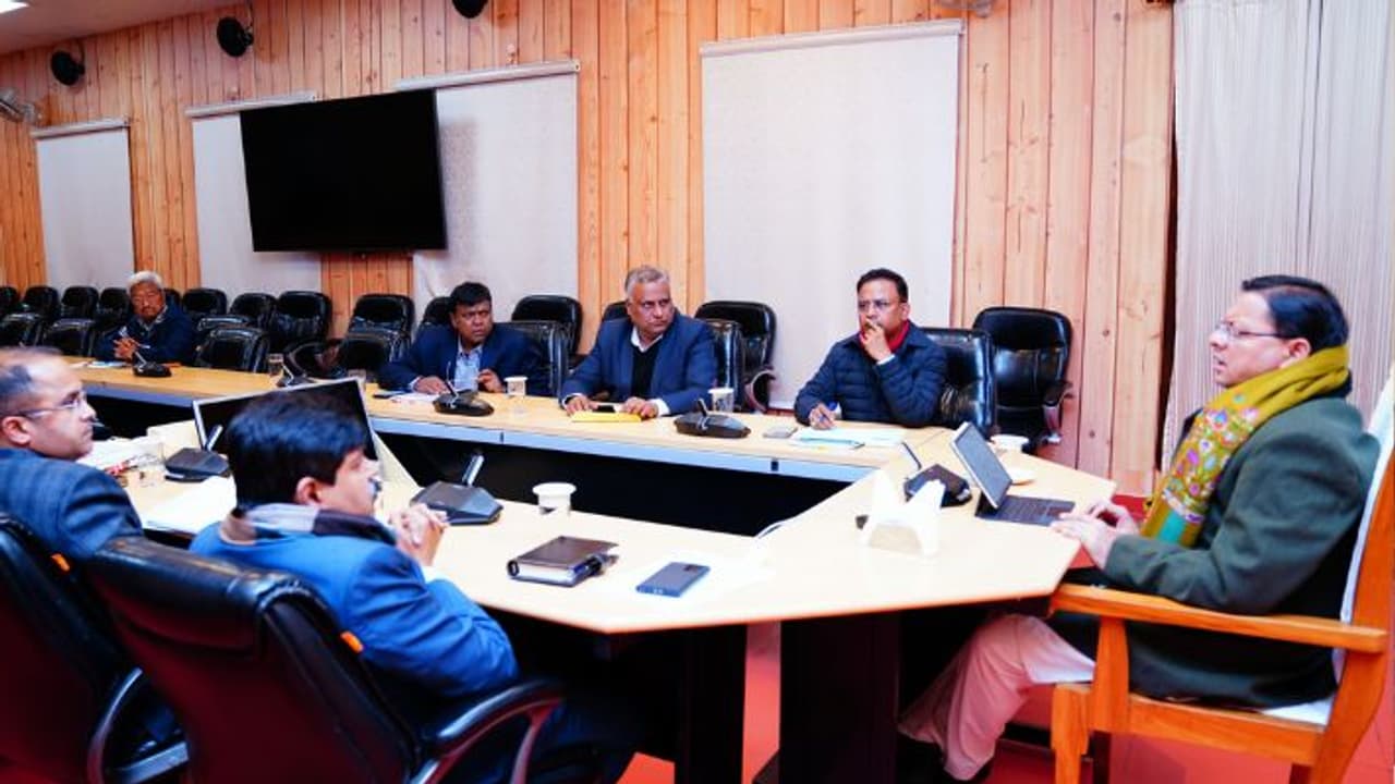 CM Pushkar Singh Dhami 