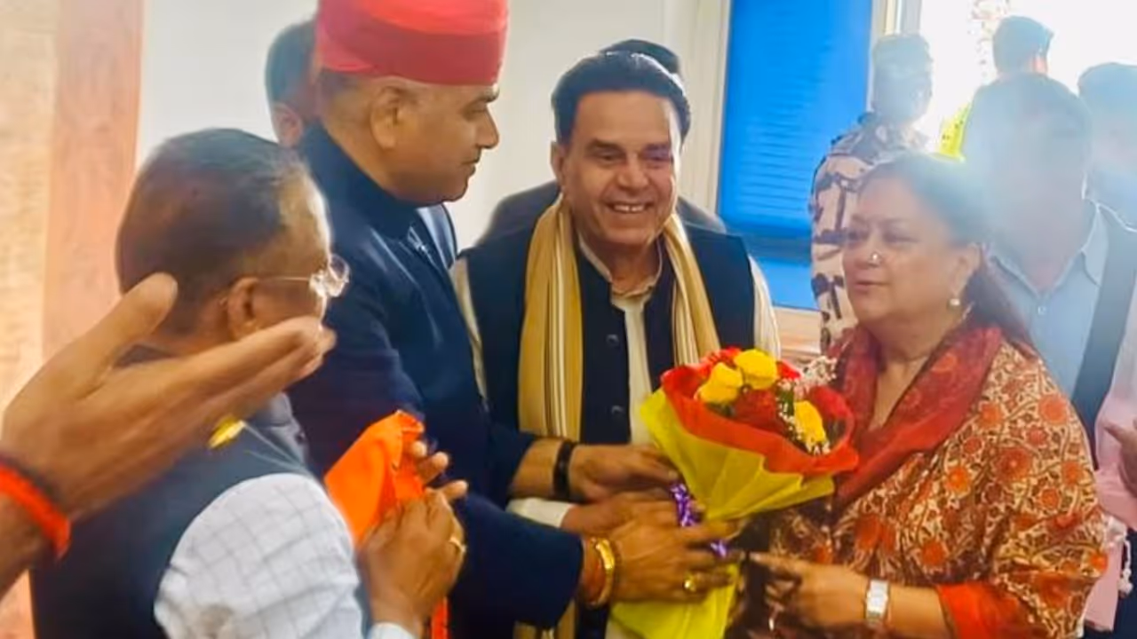 With BJP MLA Vasundhara Raje With BJP MLA Vasundhara Raje