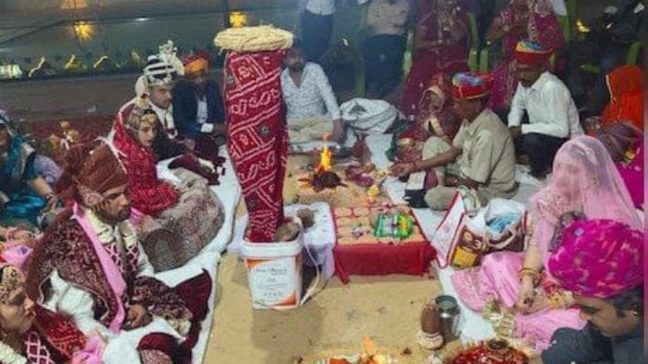 Unique marriage in Rajasthan