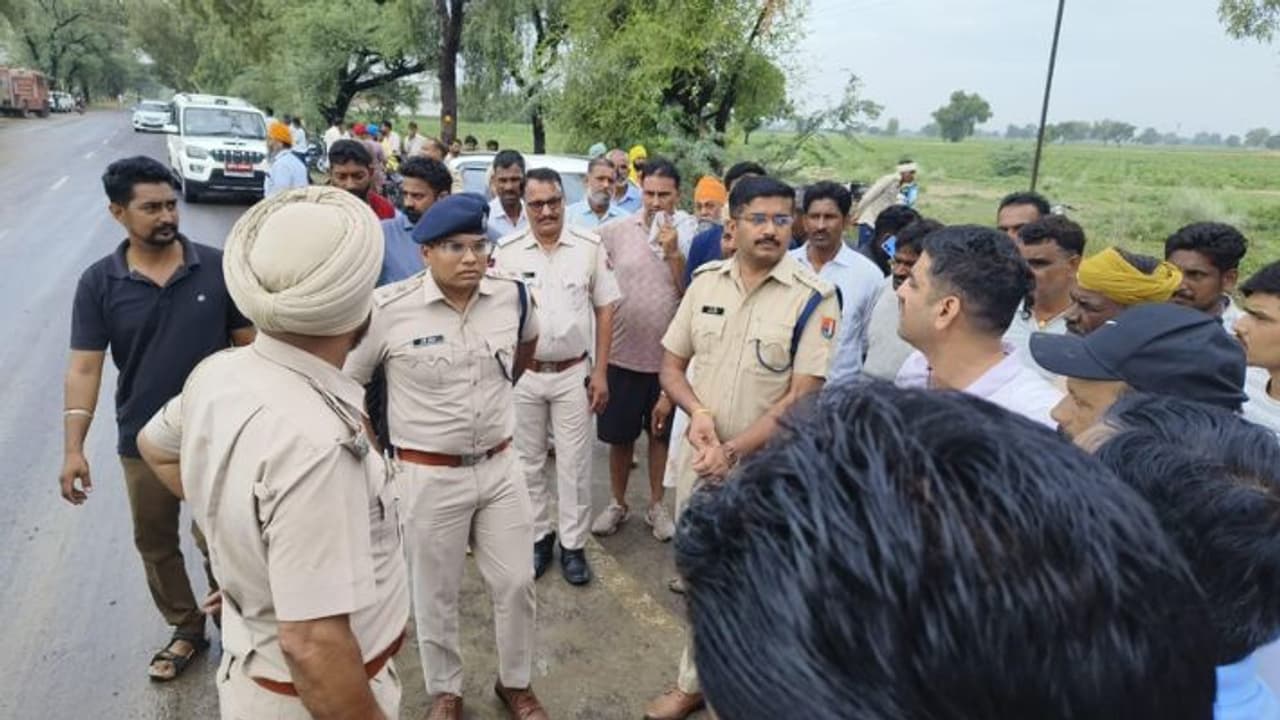 hanumangarh road accident hanumangarh road accident