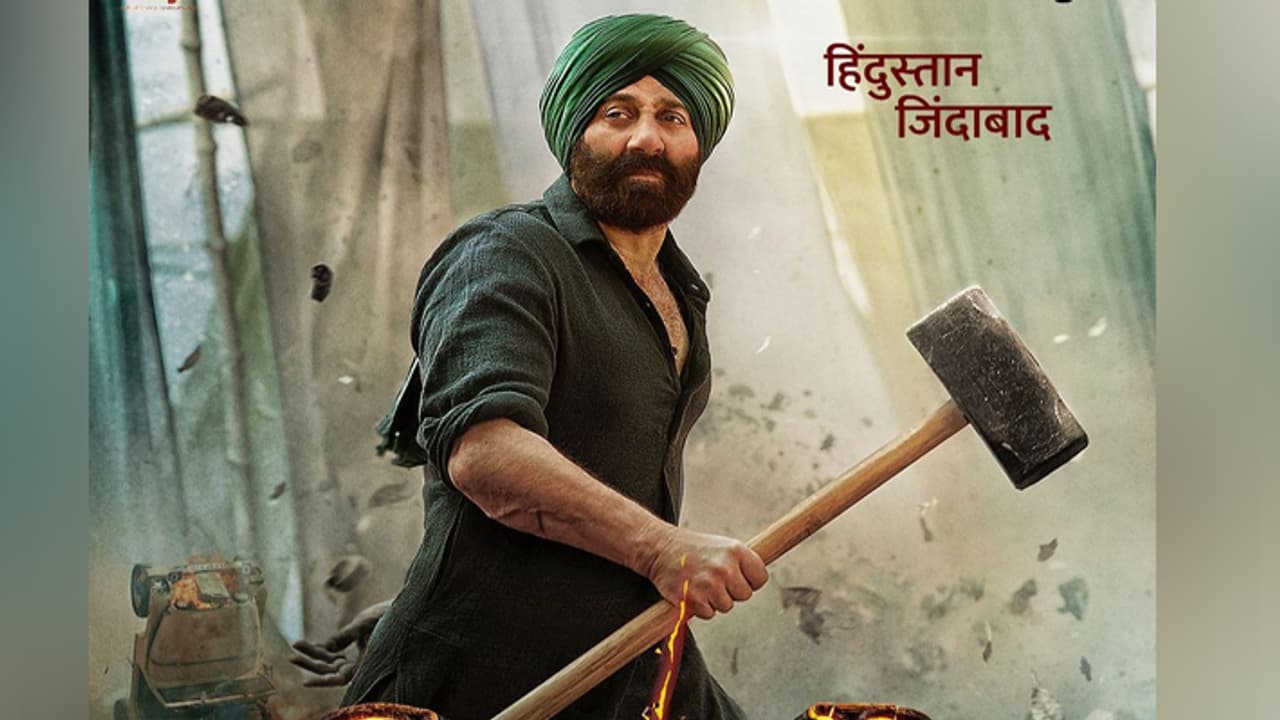 sunny deol share new poster of gadar 2 releasing in cinemas on 11 august KPJ sunny deol share new poster of gadar 2 releasing in cinemas on 11 august KPJ