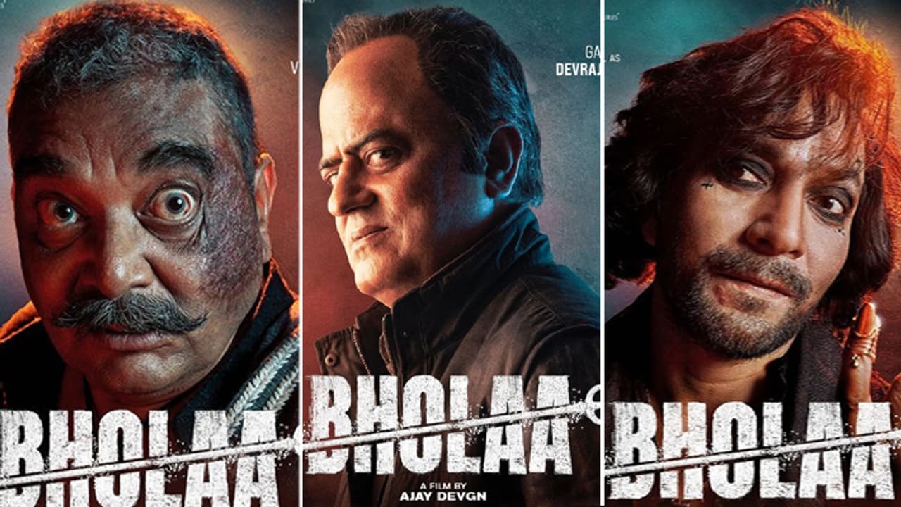 ajay devgn share bholaa ke shaitaan deepak dobriyal gajraj rao and vineet kumar first look KPJ ajay devgn share bholaa ke shaitaan deepak dobriyal gajraj rao and vineet kumar first look KPJ