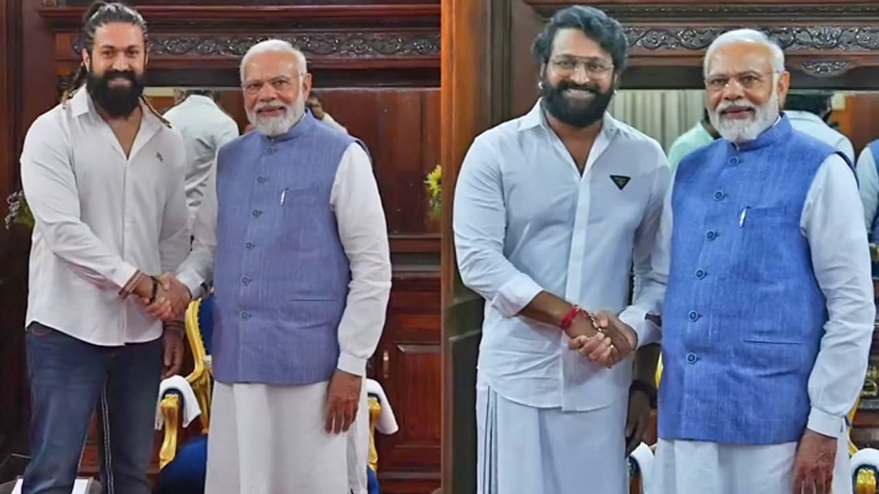 PM Modi Meet South Actors
