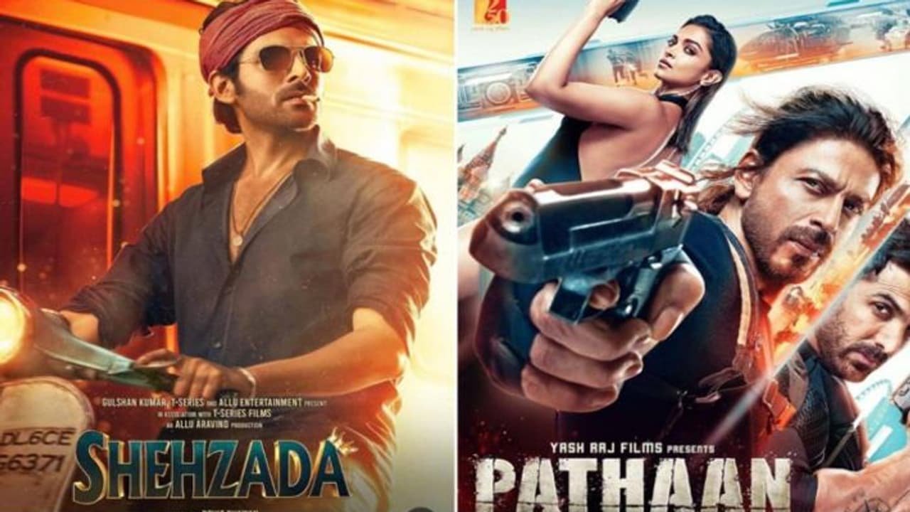 shahrukh khan film pathaan ticket price went down on 17 february while releasing kartik aaryan shehzada KPJ shahrukh khan film pathaan ticket price went down on 17 february while releasing kartik aaryan shehzada KPJ