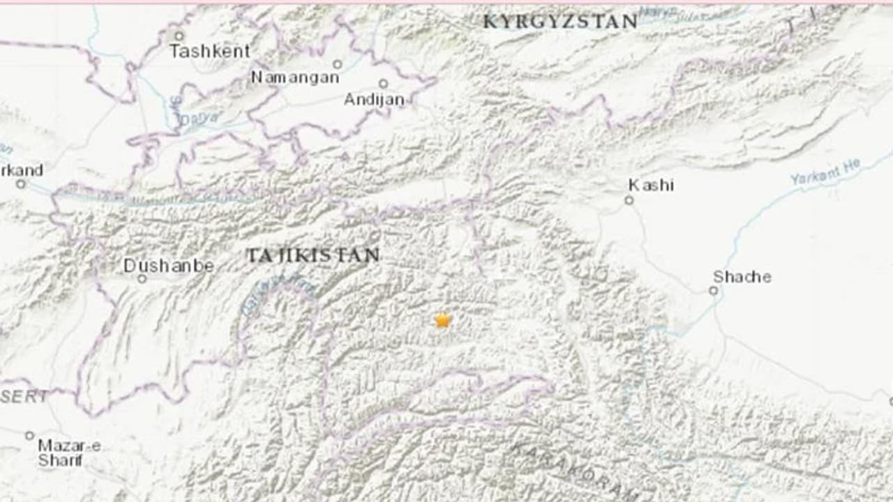 Severe earthquake in China on the border Severe earthquake in China on the border