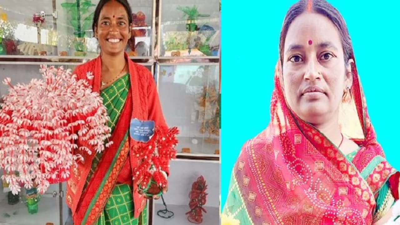 mujaffarpur news Babita to get president award for turning plastic waste into decorative items mujaffarpur news Babita to get president award for turning plastic waste into decorative items