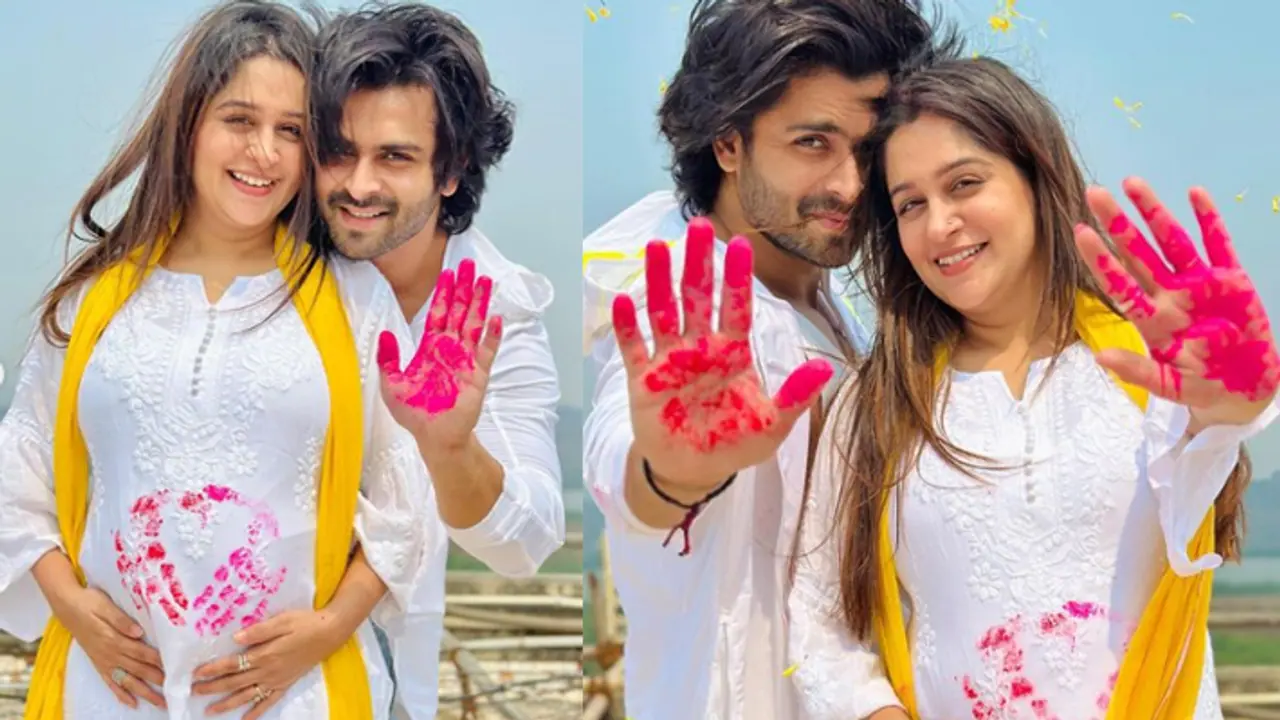 Dipika kakar Holi Dipika kakar Holi