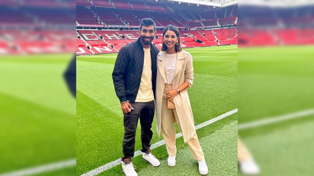 Jasprit bumrah Sanjana Ganesan anniversary