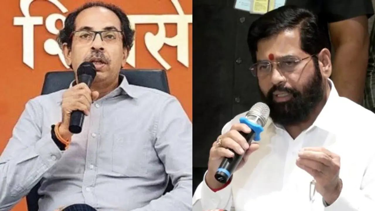 Uddhav Thackeray Eknath Shinde Uddhav Thackeray Eknath Shinde