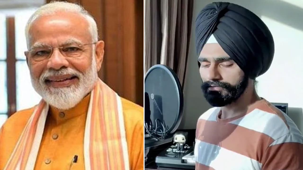 pm narendra modi praises singer who went viral for singing kesariya song pm narendra modi praises singer who went viral for singing kesariya song