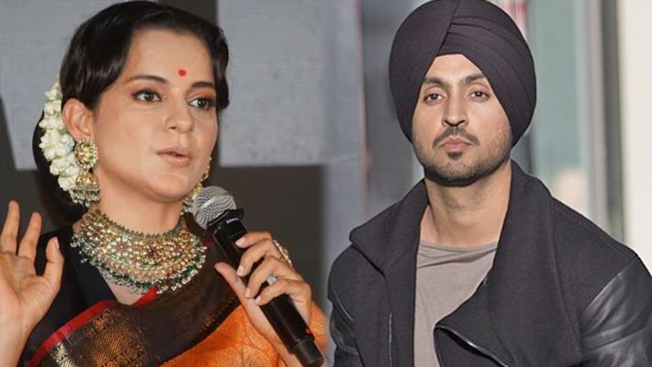 Kangana Ranaut Diljit Dosanjh