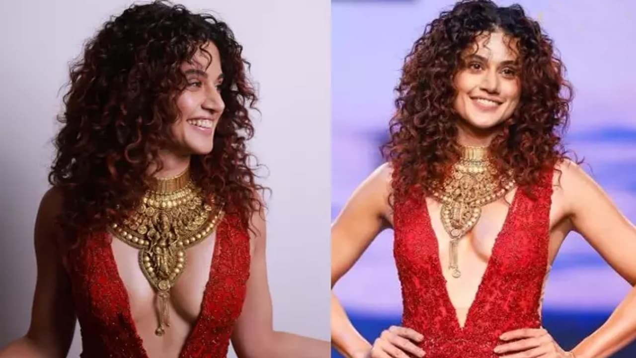 indore police register complaint against taapsee pannu for allegedly hurting religious sentiments KPJ indore police register complaint against taapsee pannu for allegedly hurting religious sentiments KPJ