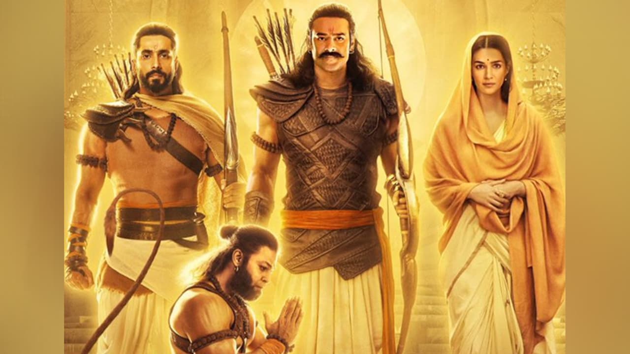 complaint filed over prabhas and kriti sanon film adipurush new poster complaint filed over prabhas and kriti sanon film adipurush new poster