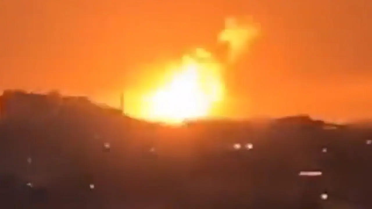 Israel attack on Gaza city Israel attack on Gaza city