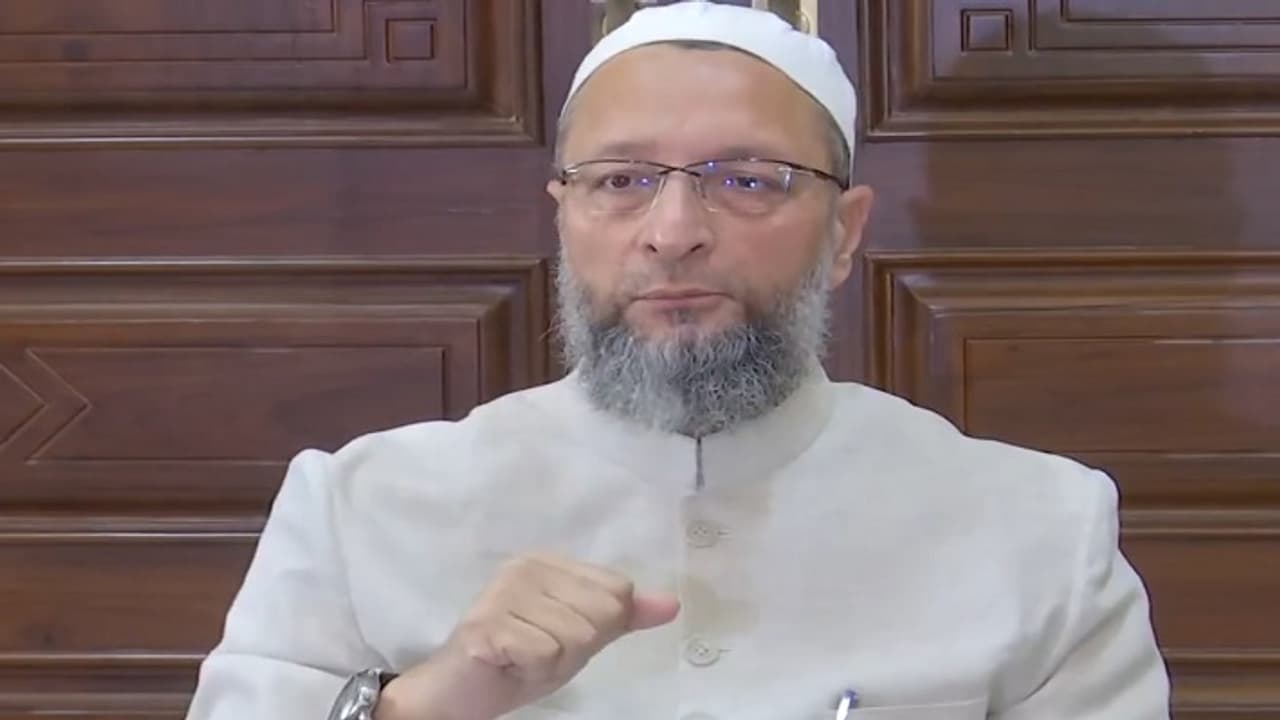 AIMIM chief A Owaisi AIMIM chief A Owaisi