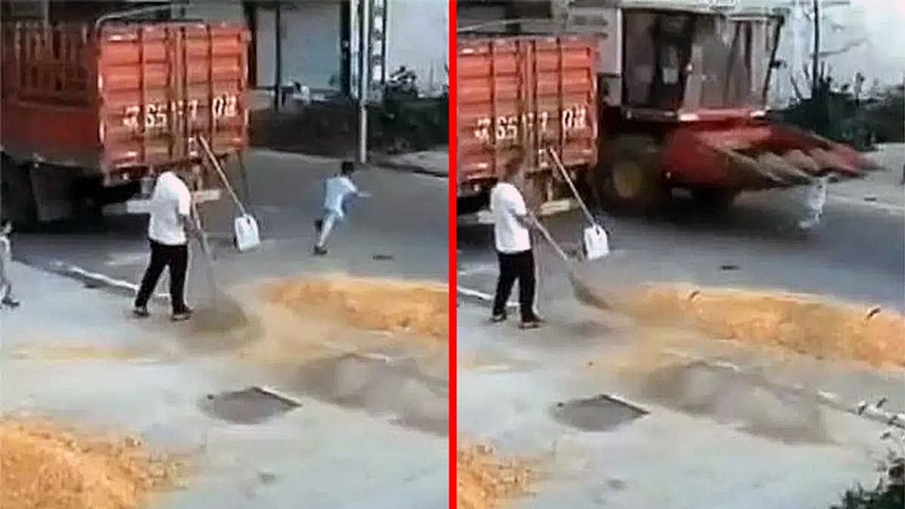 shocking accident boy comes under harvester shocking accident boy comes under harvester