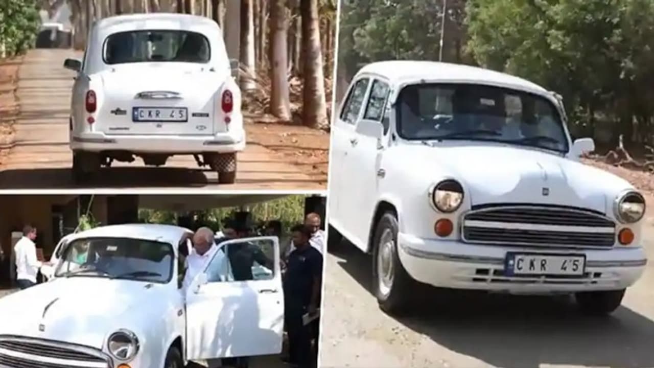 Yediyurappa car Yediyurappa car