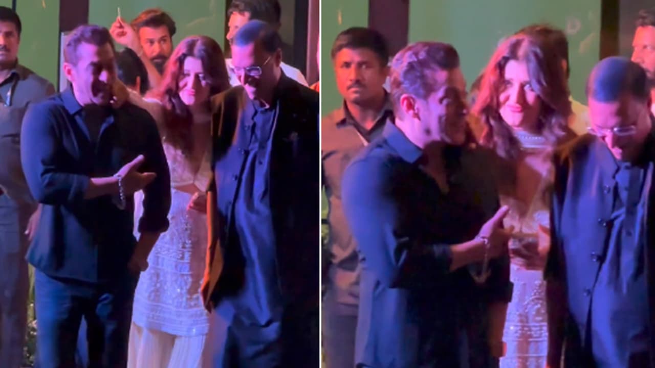 sangeeta bijlani gets cozy with salman khan