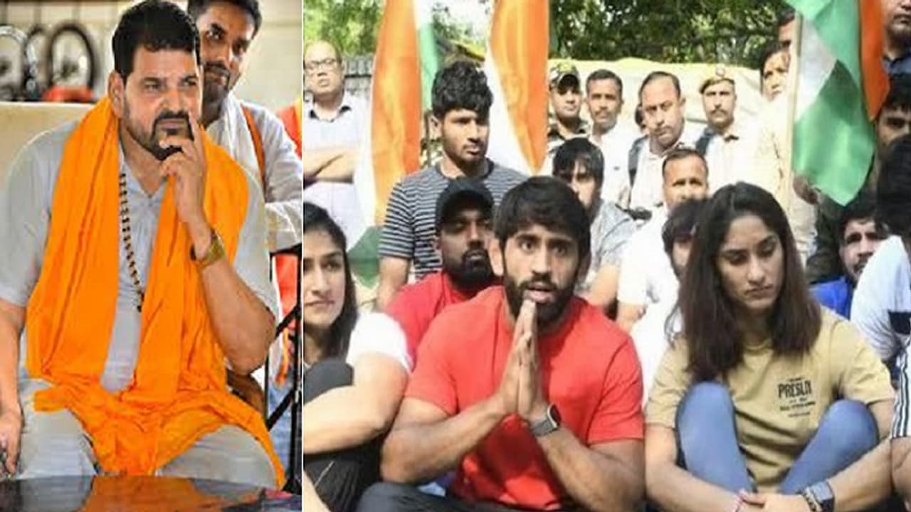 Wrestlers Protest brijbhushan sharan singh