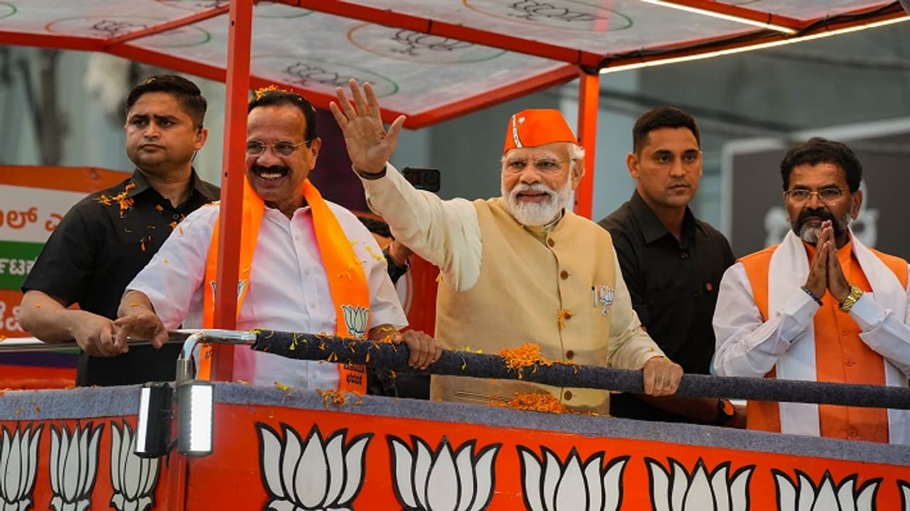 PM Road Show in Bengaluru PM Road Show in Bengaluru