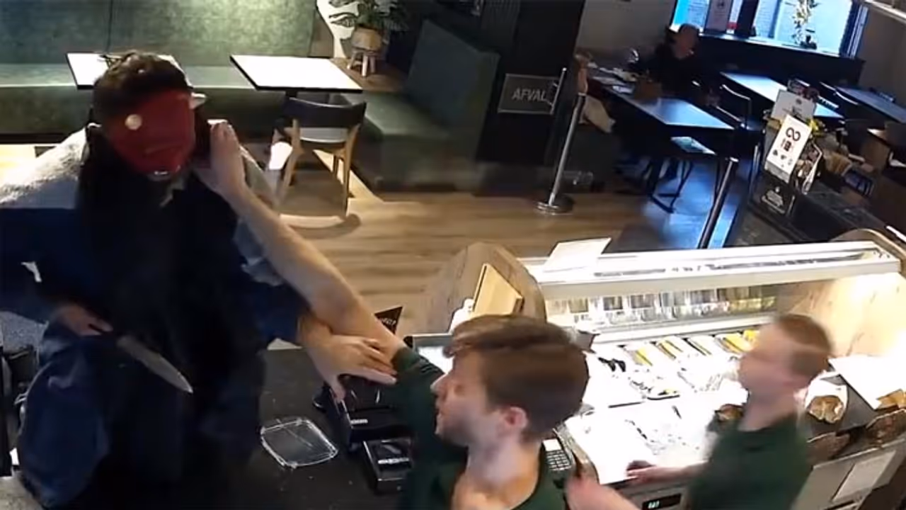 theif in devils mask viral video theif in devils mask viral video