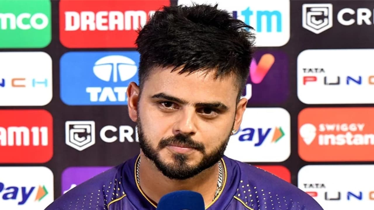 Nitish Rana fined 12 lakh rupees for slow over Nitish Rana fined 12 lakh rupees for slow over