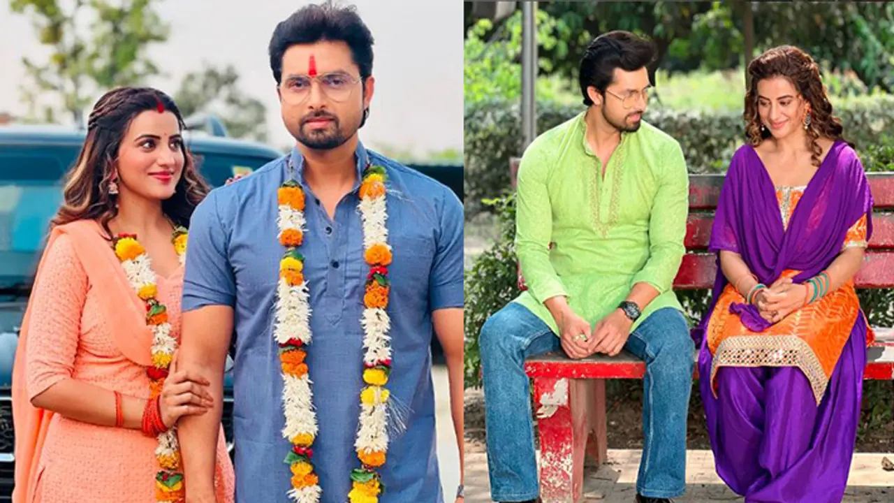 Akshara Singh And Vikrant Singh