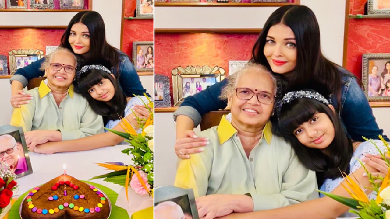 aishwarya rai bachchan wishes mother vrinda rai on her birthday aishwarya rai bachchan wishes mother vrinda rai on her birthday