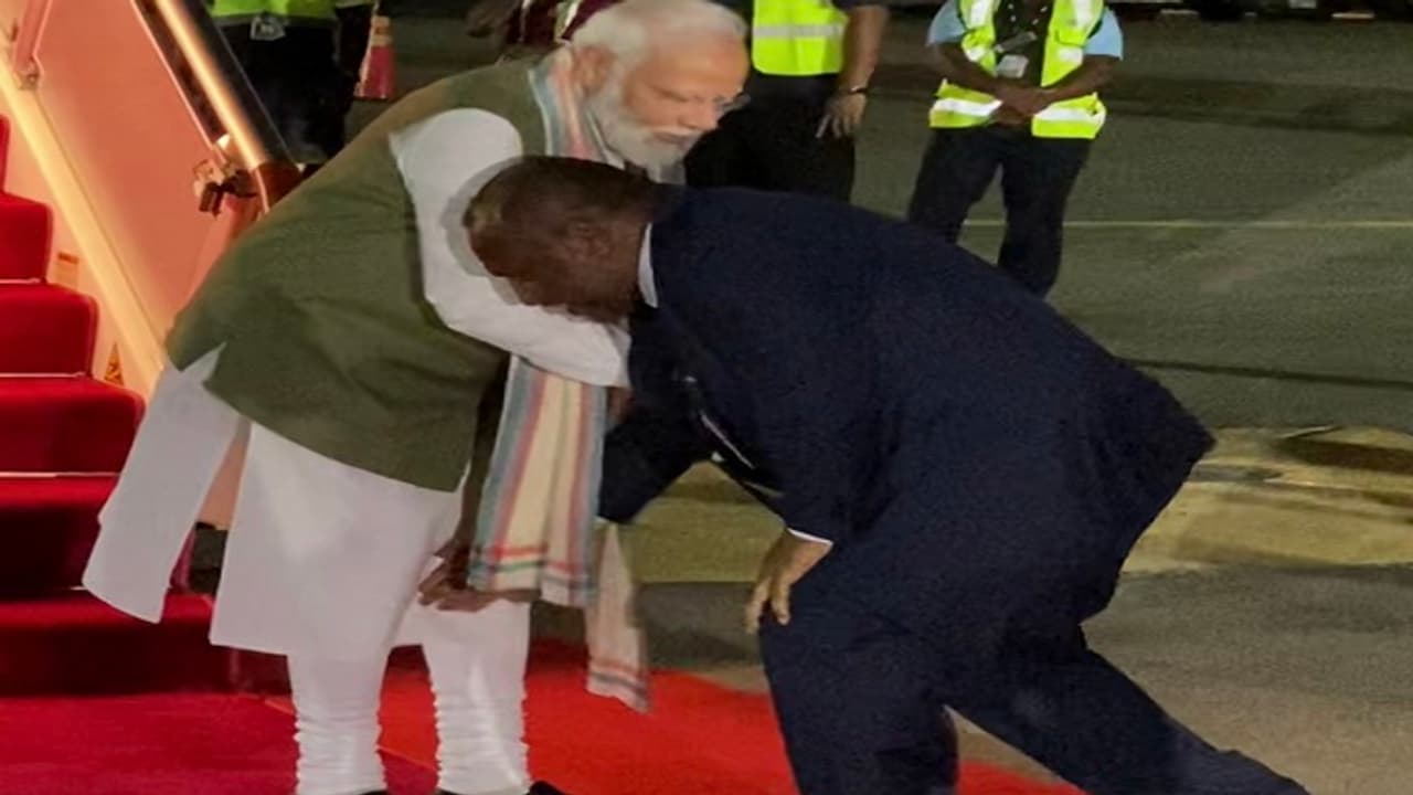 PM Narendra Modi in PNG